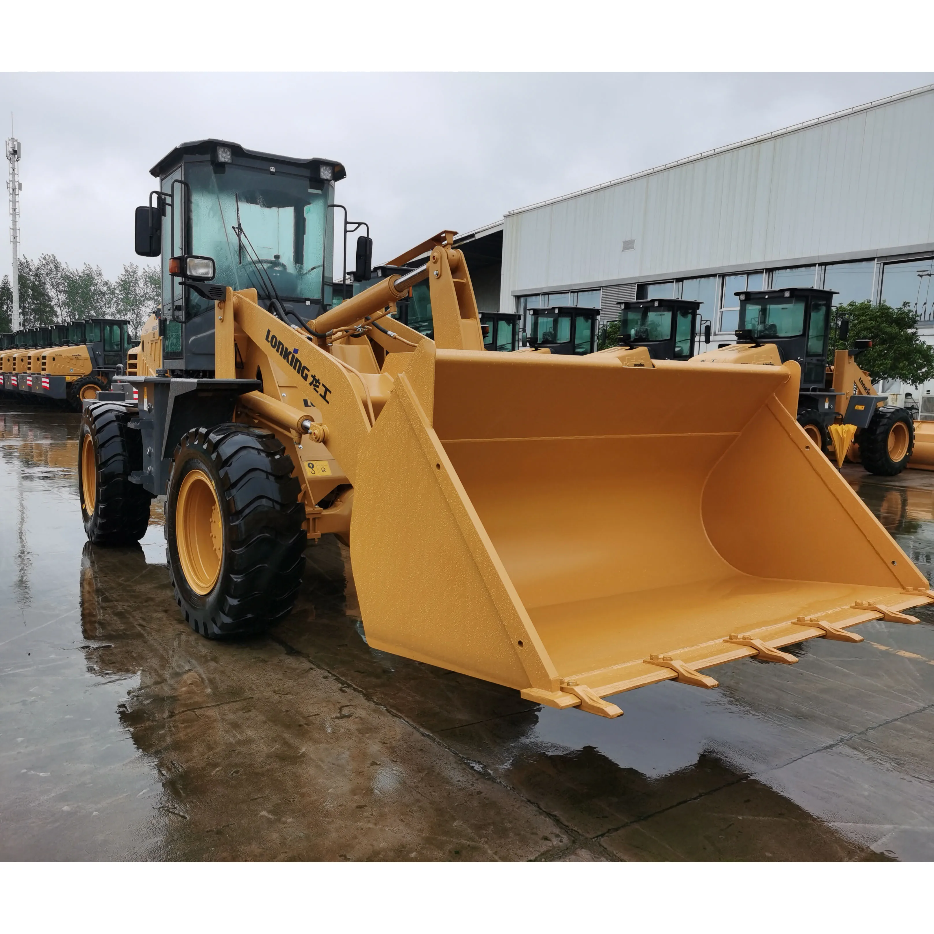 Earthmoving Machinery 2Ton Small Wheel Loader CDM936N With High Drive System
