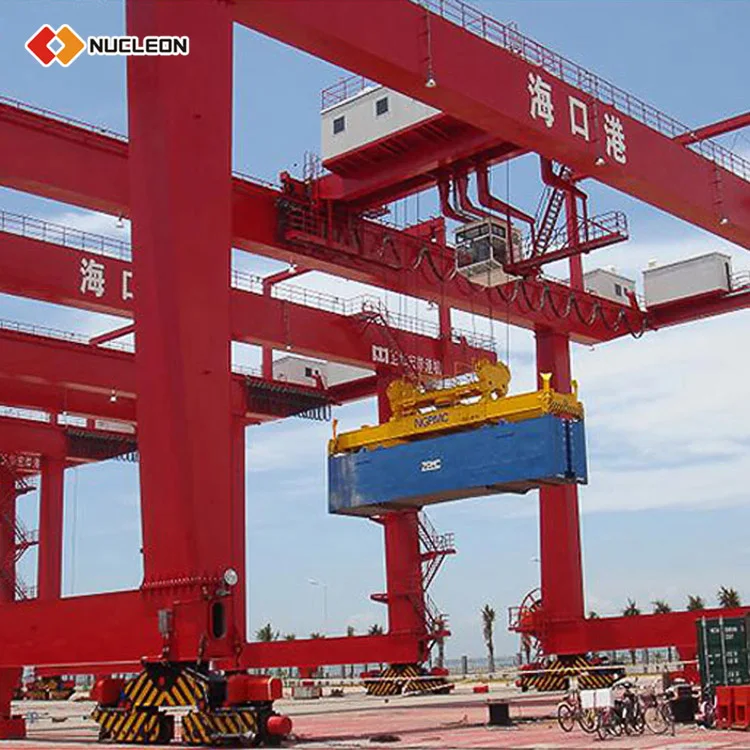 Customized Rail Mounted Gantry Cranes cost-effective container lifting equipment 30t 50t  Work Class A8 for Yard Stack