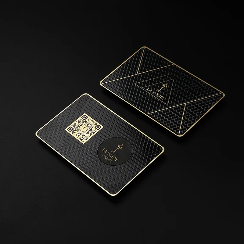 Карта Rfid Nfc Tap to go nfc chip black metal визитная карточка для контактов в социальных сетях