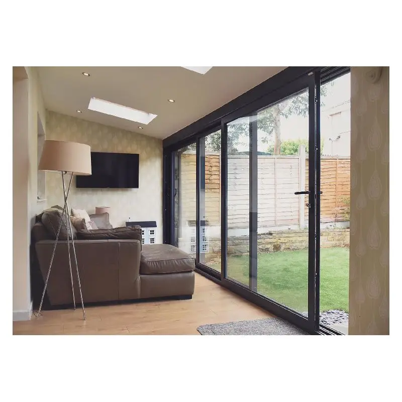 ACE Aluminum Profile Sliding Doors Bronze Aluminum Sliding Glass Doors Aluminum Profiles for Automatic Sliding Door