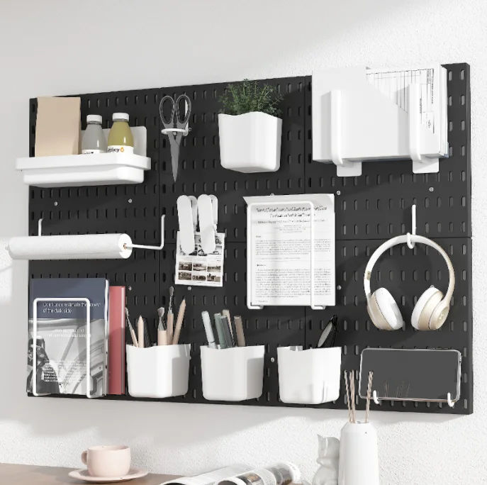 Комбинированный комплект Pegboard модульная Подвеска для настенного органайзера организация поделок демонстрация украшений хранение в детской