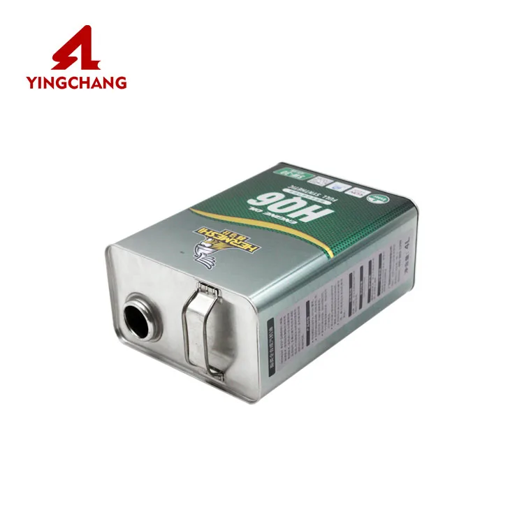 Tin Can Oil Refrigeration Oil Tin Can Plastic Container Engine Oil