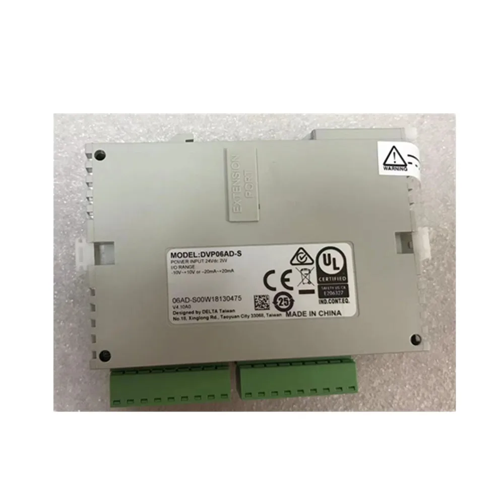100% new original DVP06AD-S  delta dvp plc control 	plc delta extension