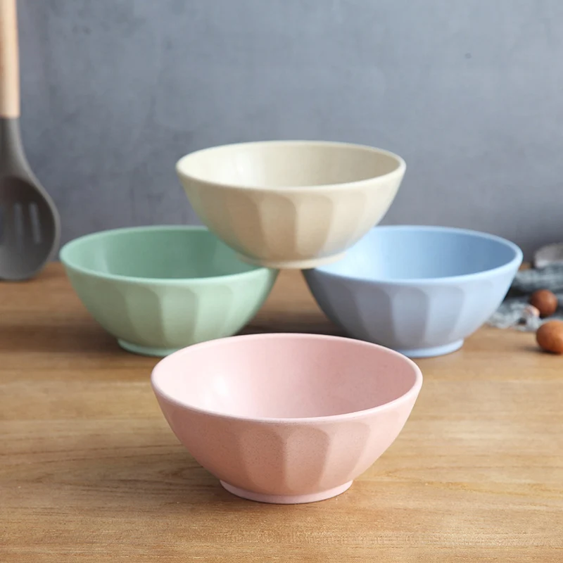 wholesale kitchen plastic bowls summer New products ramen food bowls for lunch and dinner Healthy material for kids