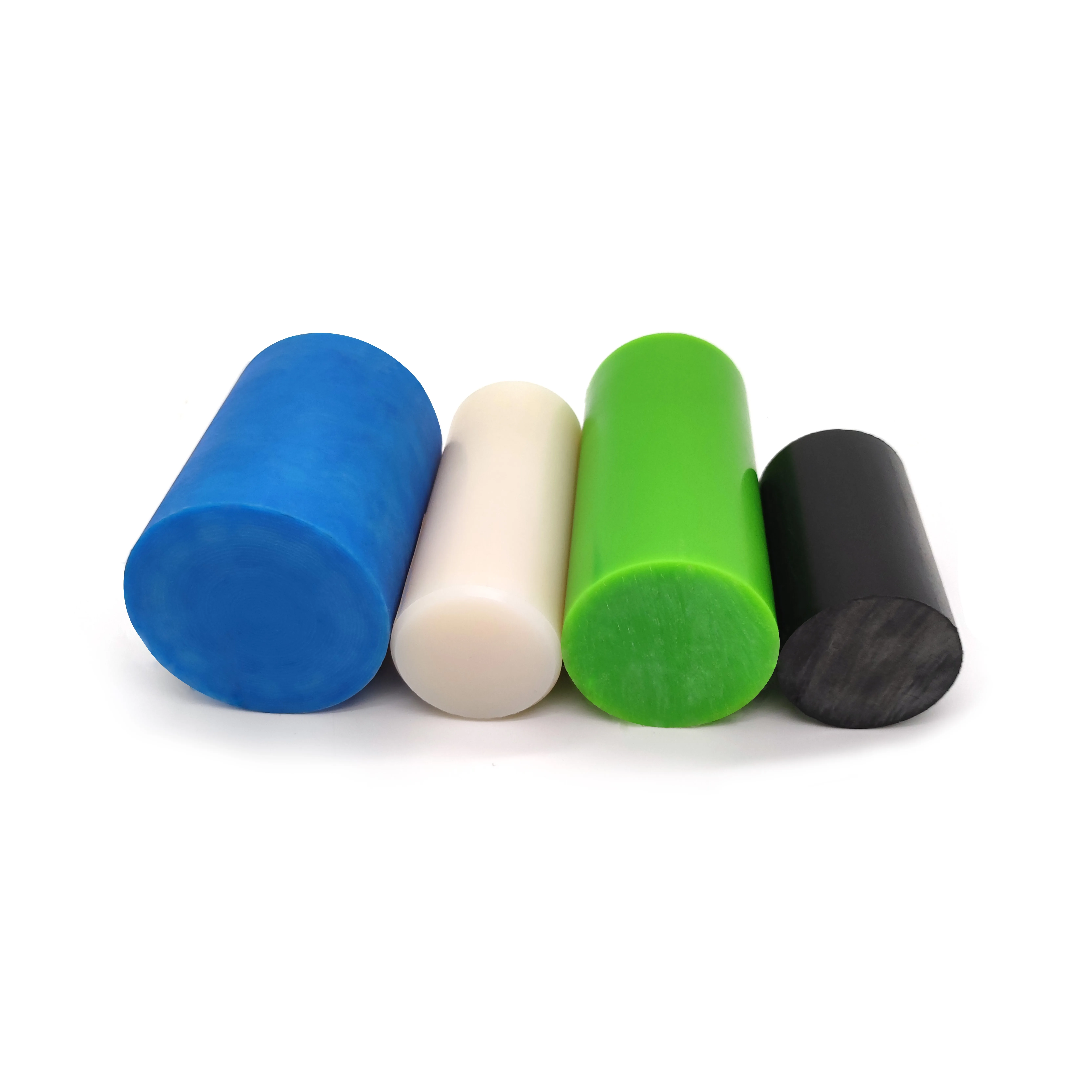 engineering plastic customized size high rigid blue white natural  nylon MC/PA6 sheets rods