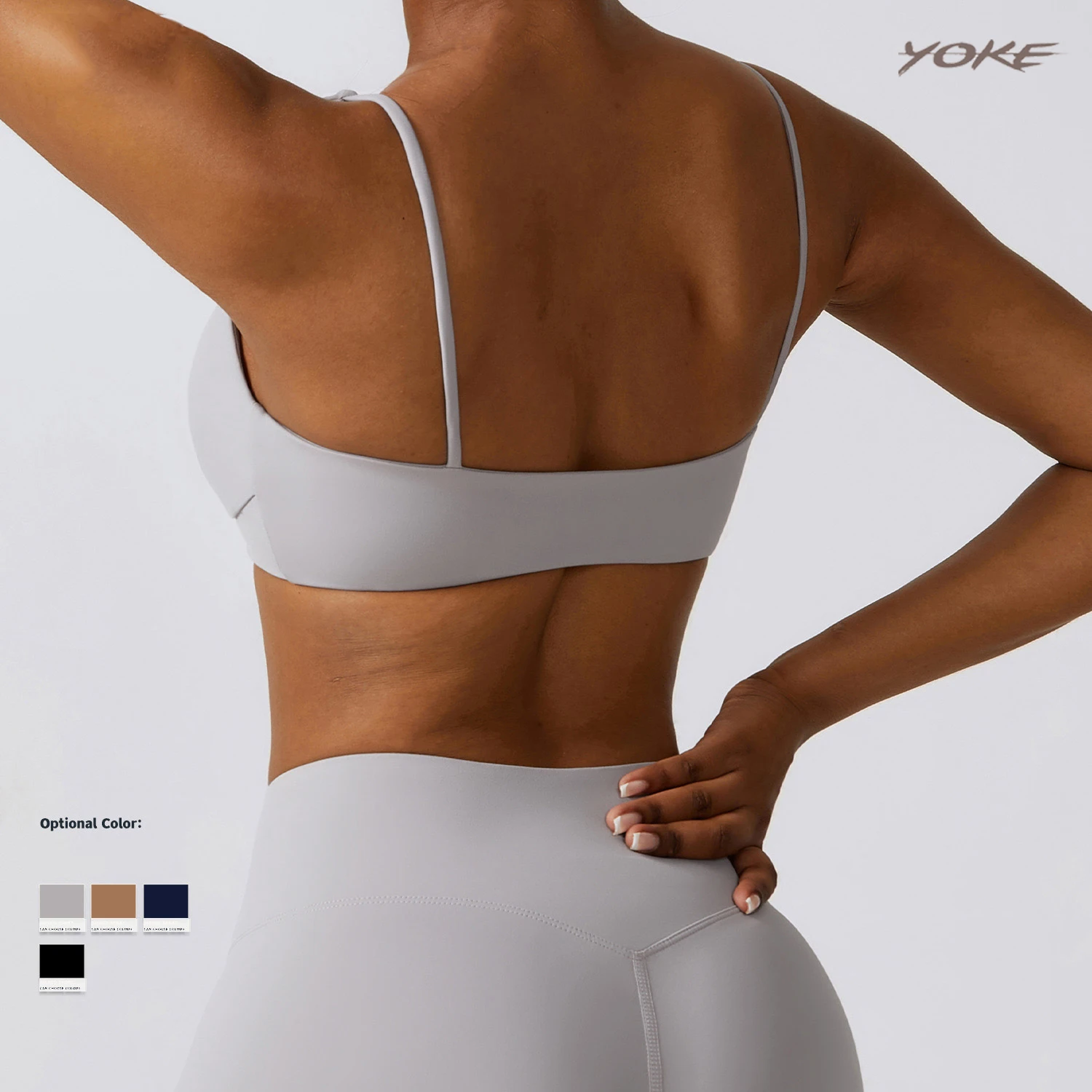 YOKE New Arrival Yoga Strappy Sports Bra High Quality Women Girls New Style Yoga Gym Fitness Yoga Sports Bra