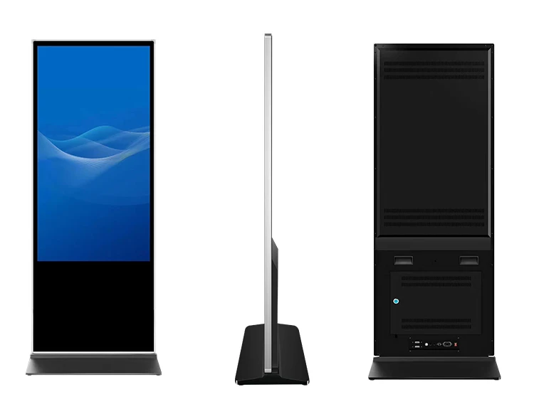 Waterproof Ip65 Lcd Displays Free Standing Touch Screen Advertising Player Digital Signage Outdoor Stand