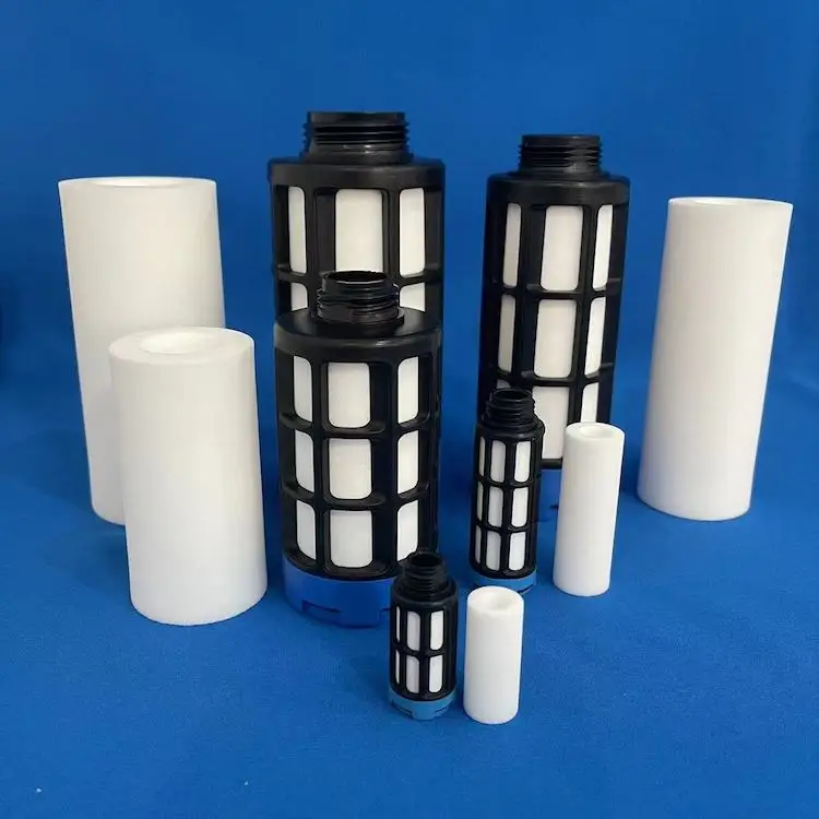 factory directly sell Pneumatic Plastic Silencer Muffler with Porous Plastic Tube inside