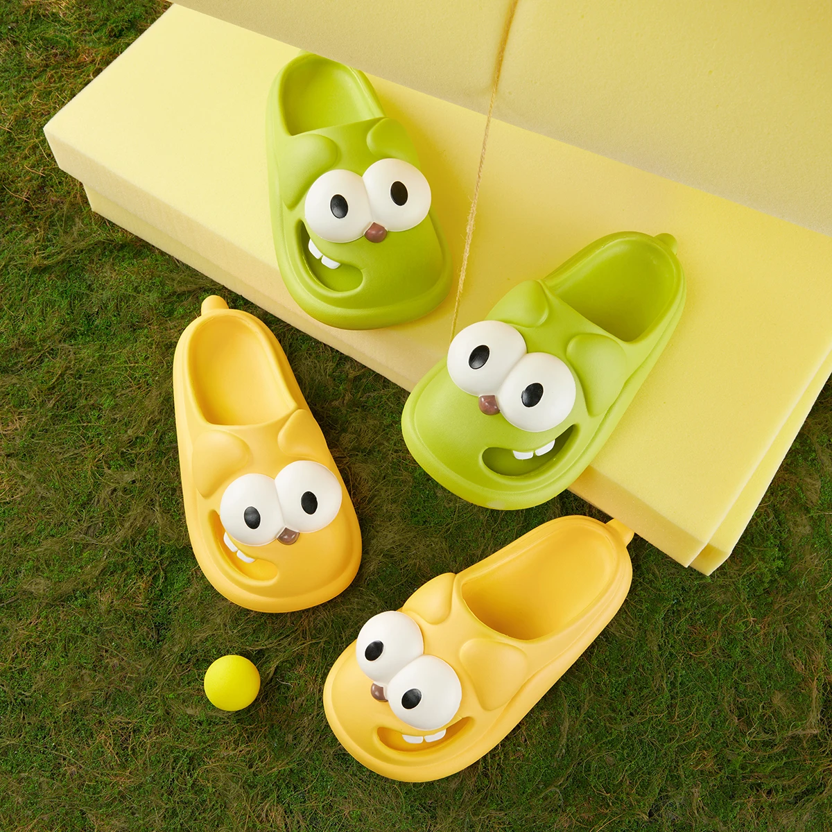 Cheerful Mario Children slippers for Girls summer kids indoor bath mute boys stepping on shit sense non-slip baby slippers cute