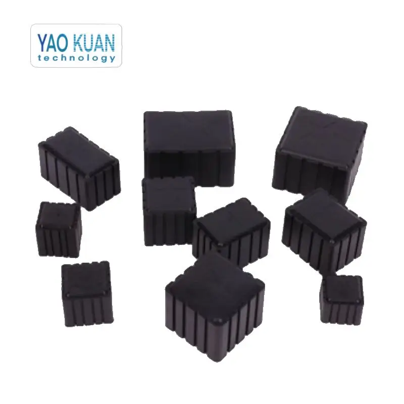Chair Leg Tips Caps square / round rubber foot cover, anti-skid and wear-resistant protective table andfurnitur chair leg cover