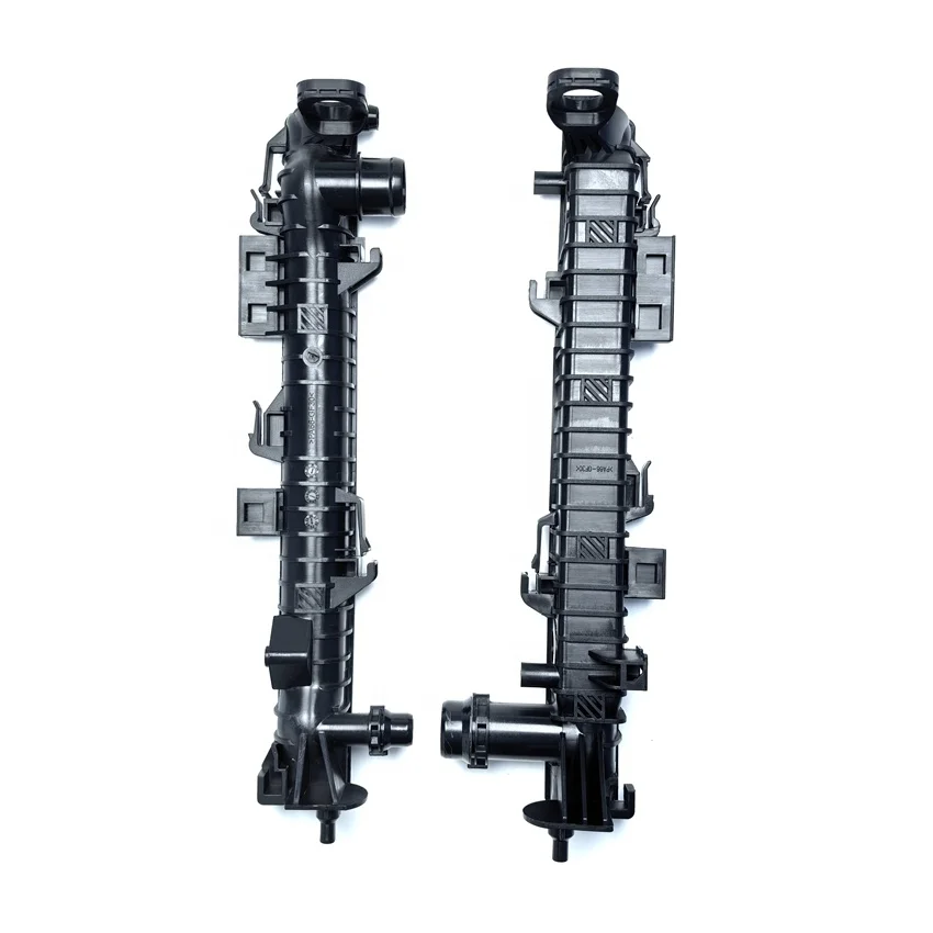 Professional manufacturer of Aluminum Radiator plastic tanks PA66+GF30 for car model Audi Q5 (8RB) 3.0