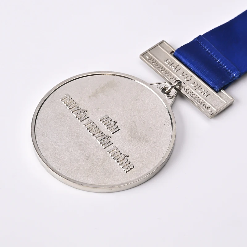 Noble Manufacturer Wholesale Latest Zink Alloy Distinguished Medal Badge Silver Awards Craft customized colorful metal Medal