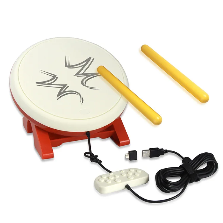 Game Accessories For Nintendo Switch Taiko Drum Master Drum & Sticks Controller Set For Nintendo Switch