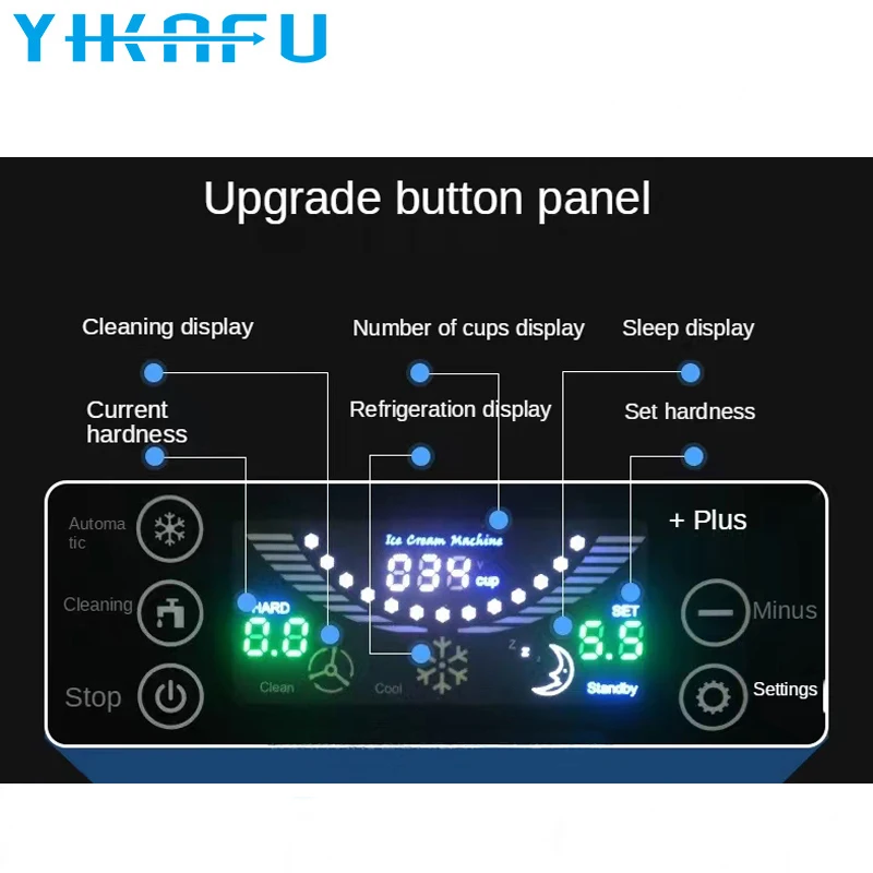 Online Shopping Graceful ice cream maker freezer machine Keku