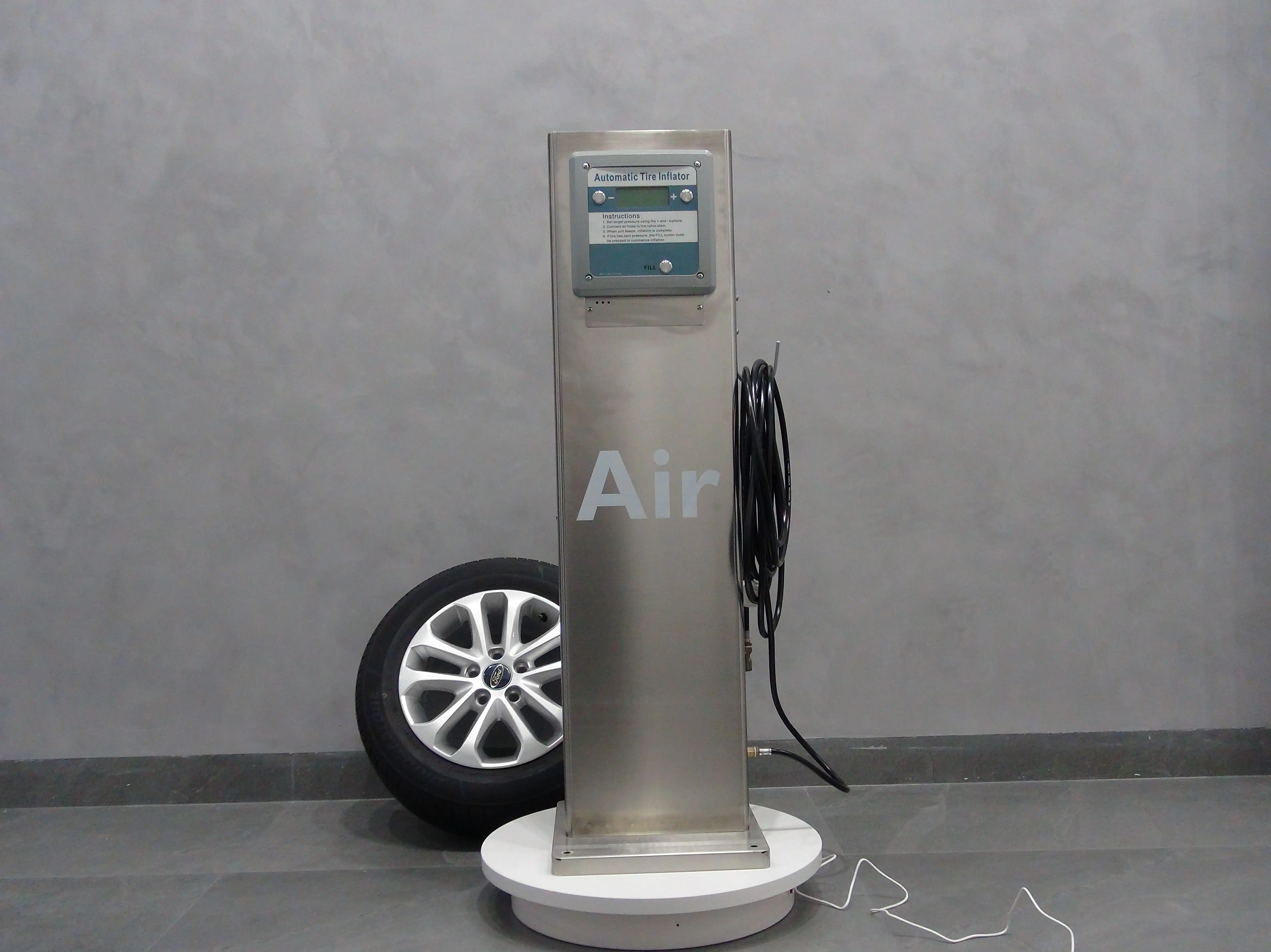 G5 Automatic Tire Inflator For Bus Gas Station Air Pumps Tyers Fuel for Cars IP66 Outdoor For Car Truck Tires Inflation Machine