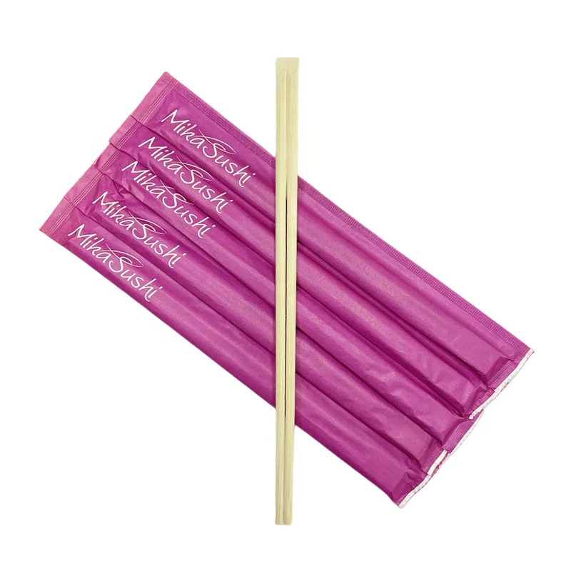 High Quality  23cm Chinese Natural  Bamboo Tensoge Chopstick For Restaurant