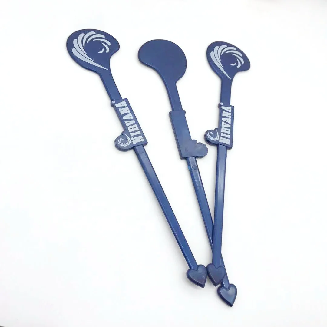 Top Fashion Acrylic Plastic Clear Mermaid Drinking Cocktail Stirrer Custom