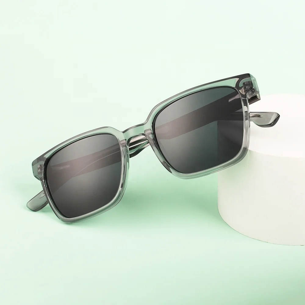ODM/ OEM Acetate Recycled Classic Wood Sunglasses Unisex Vintage Eco-friendly Eyewear Men Women