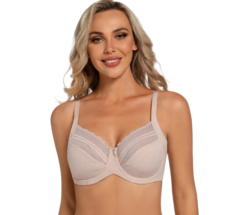 Dropshipping Seamless Women Bra  French Sweet  Plus Size Underwear Xxl-xxl-xxl Romantic Underwear Lace Bra