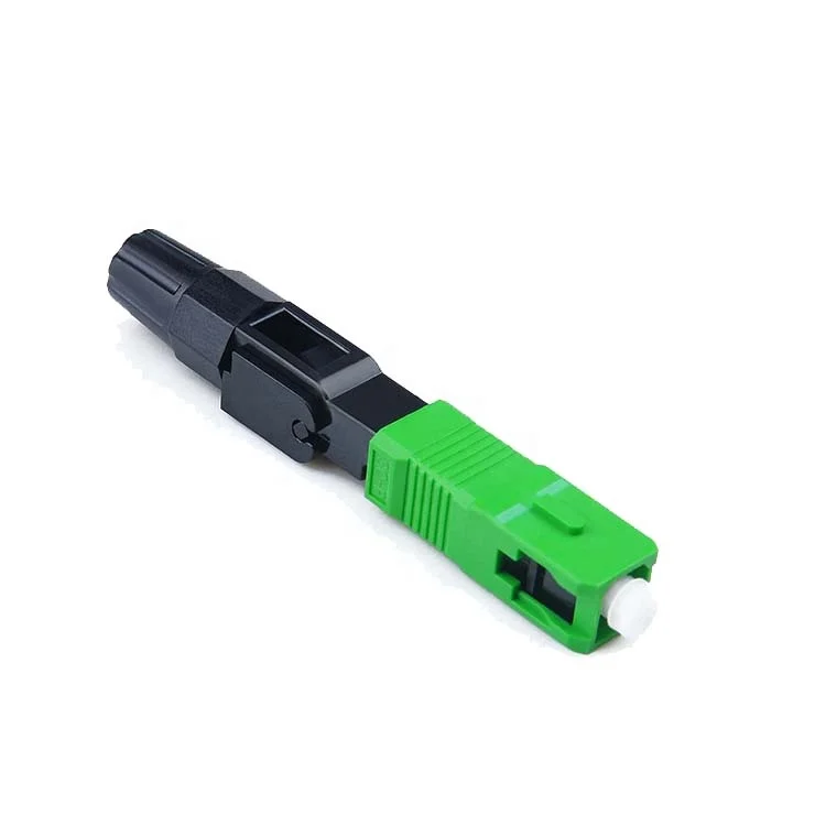 FTTH Оптический де-волокно быстрый разъем одномодовый SC APC оптический патч-корд волоконно-оптический соединитель