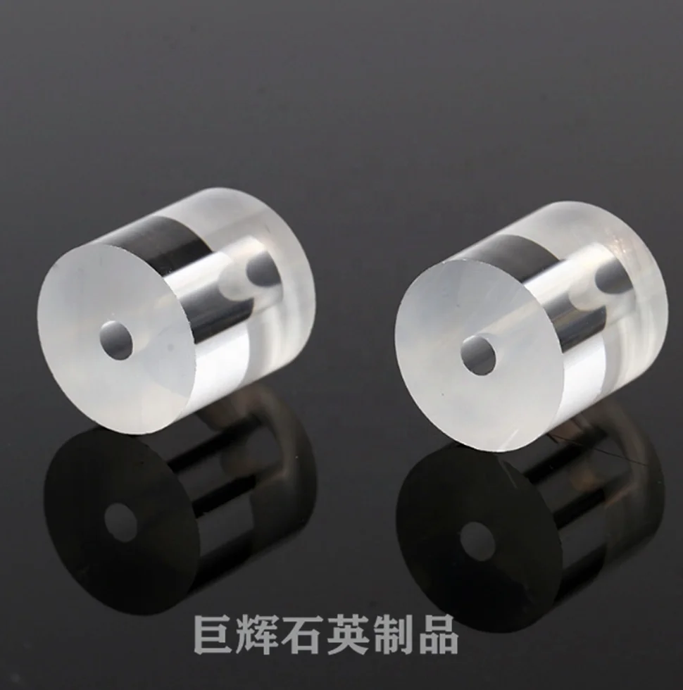 Customized high temperature resistant and high-purity fused silica glass rod quartz rod