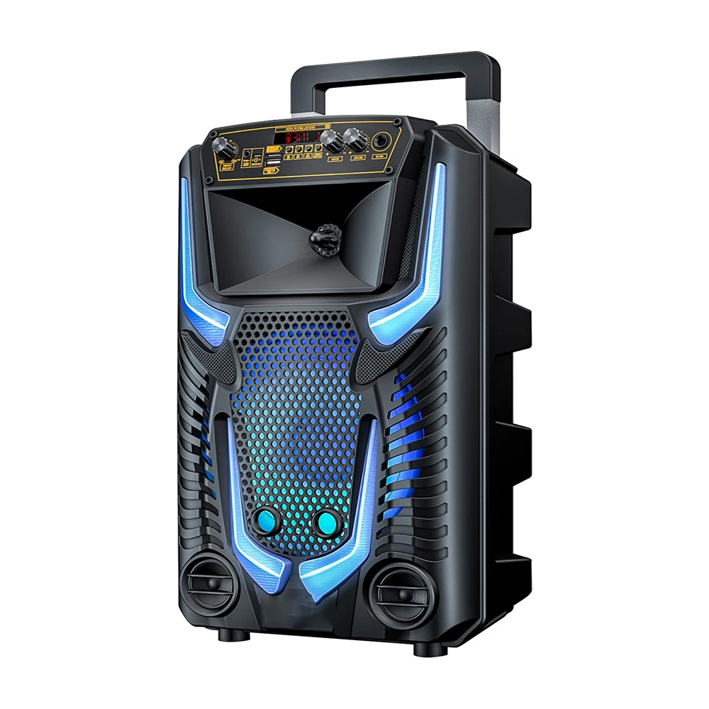 GZ-8908 NDR-9908 портативный диктор вагонетки Модуль напольный 8 дюймов громкий parlantes para автомобилей de sonido inalambricos