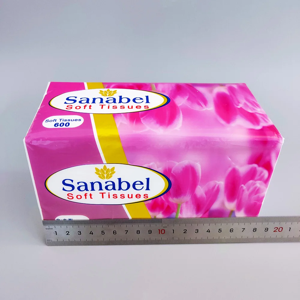 Soft pack OEM logo private label tissue paper and facial tissue for household