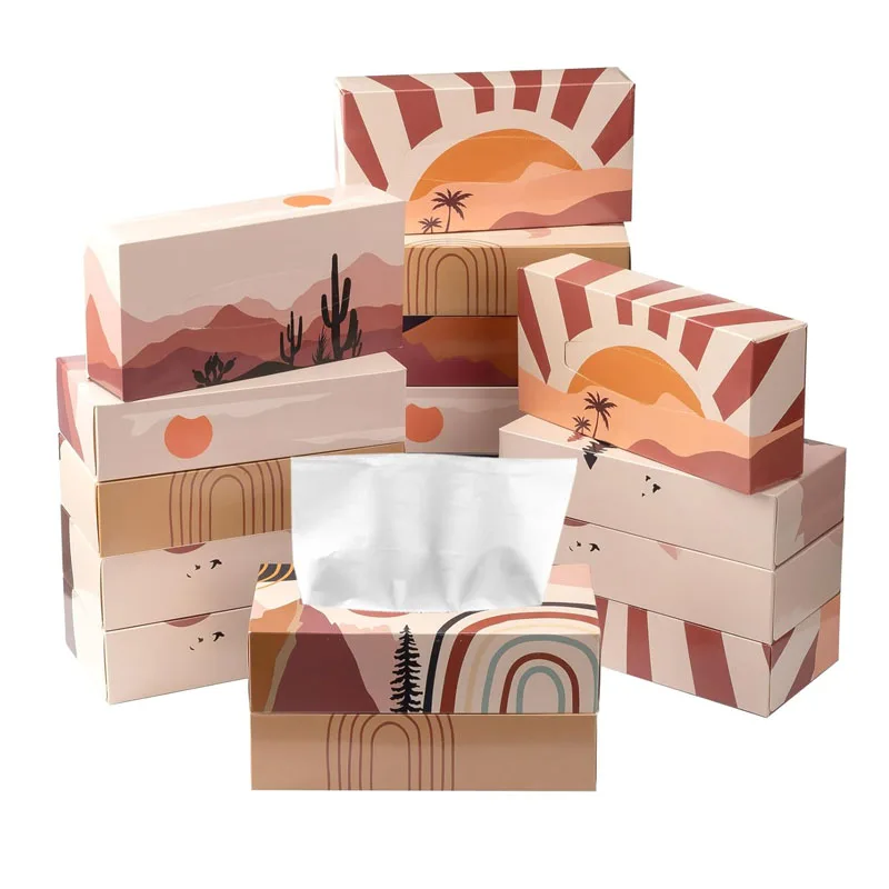 Facial Tissue Box 24 Tissue Box 100sheets White 2ply Soft Facial Tissues Box