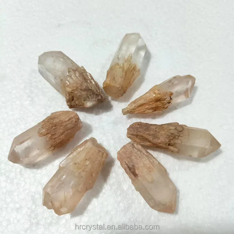 118 Crystals Healing Stones Rough Clear Quartz Tower Raw Mini Crystal Point Crystal Tower