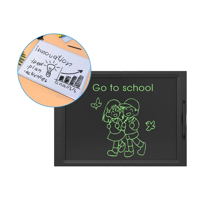 Howshow kids writing tablet electronic 21inch LCD drawing pad with thick writing line