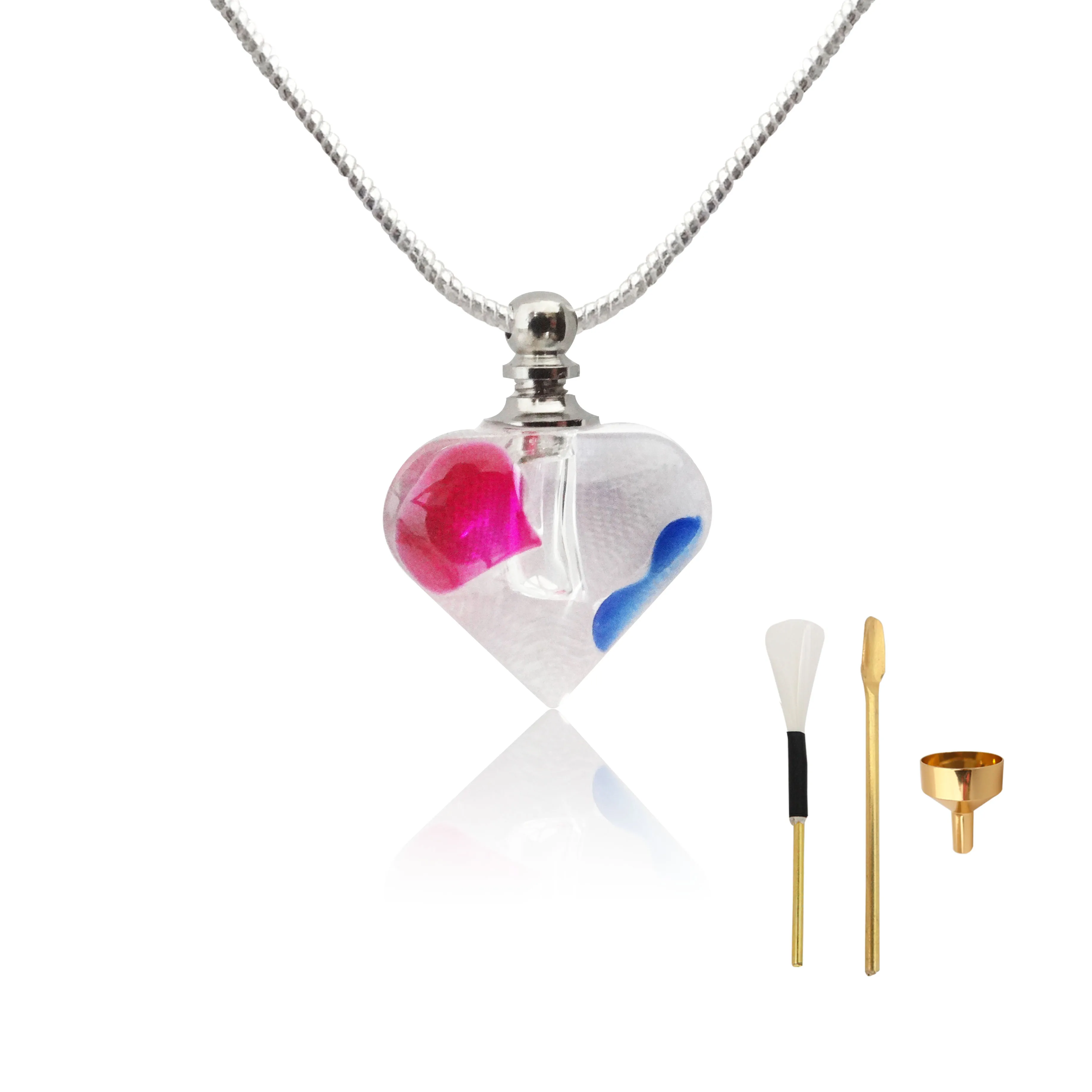 Красное синее ожерелье для мочеиспускания в форме