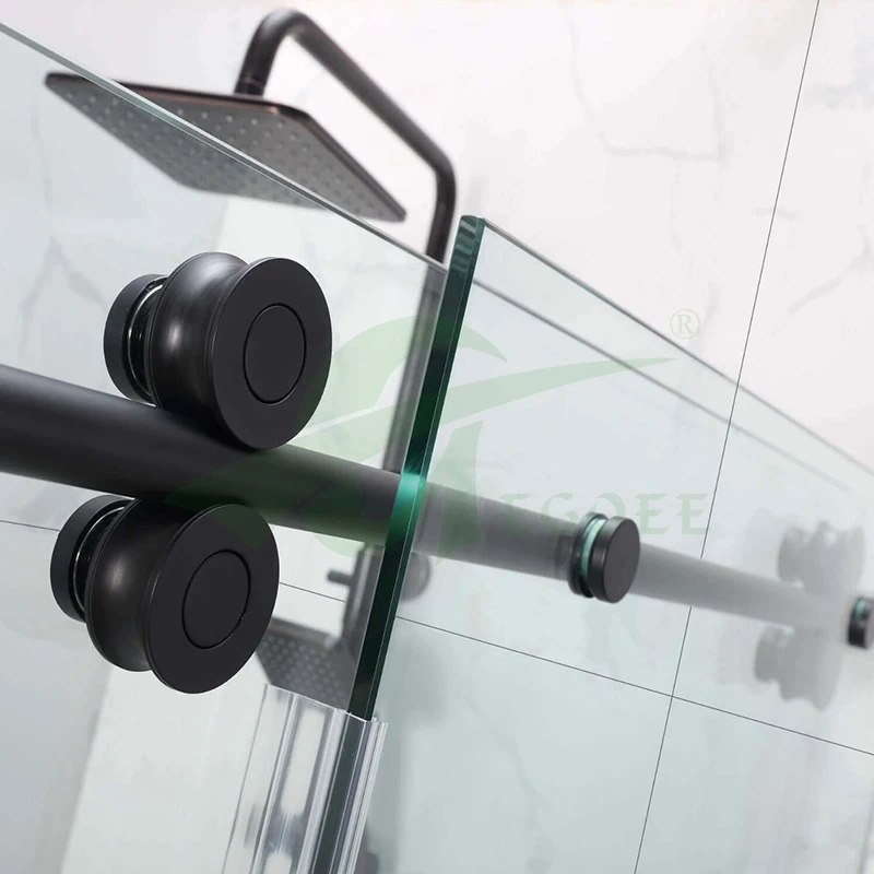 Egoee High Quality Stainless Steel Bathroom Accessories Factory Direct Sales Glass Barn Door Sliding Door Hardware Kit