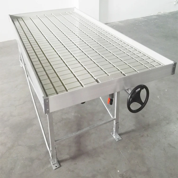 Hot Sale 4*8ft Hydro farm Ebb and Flow Package with Rolling grow trays System