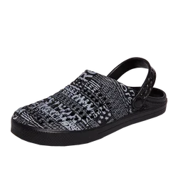 Модные повседневные сандалии на плоской подошве, дизайнерские дешевые пляжные сабо EVA, оптовая продажа, мужские сабо