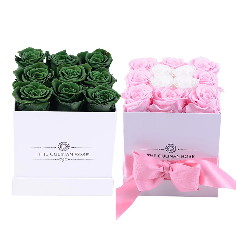 Culinan Wholesale Elegant immortal Flower Infinity Eternal Forever Stabilized Preserved Roses in luxury Gift Box