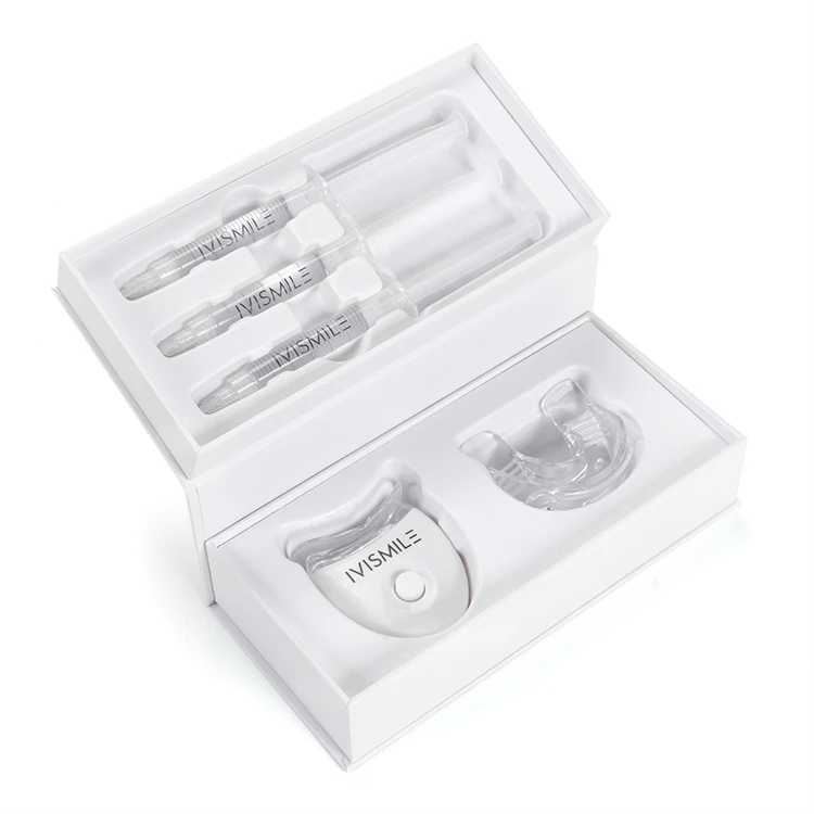 Custom Logo Professional LED Light 35% Carbamide Peroxide Clinic Teeth Whitening Kit