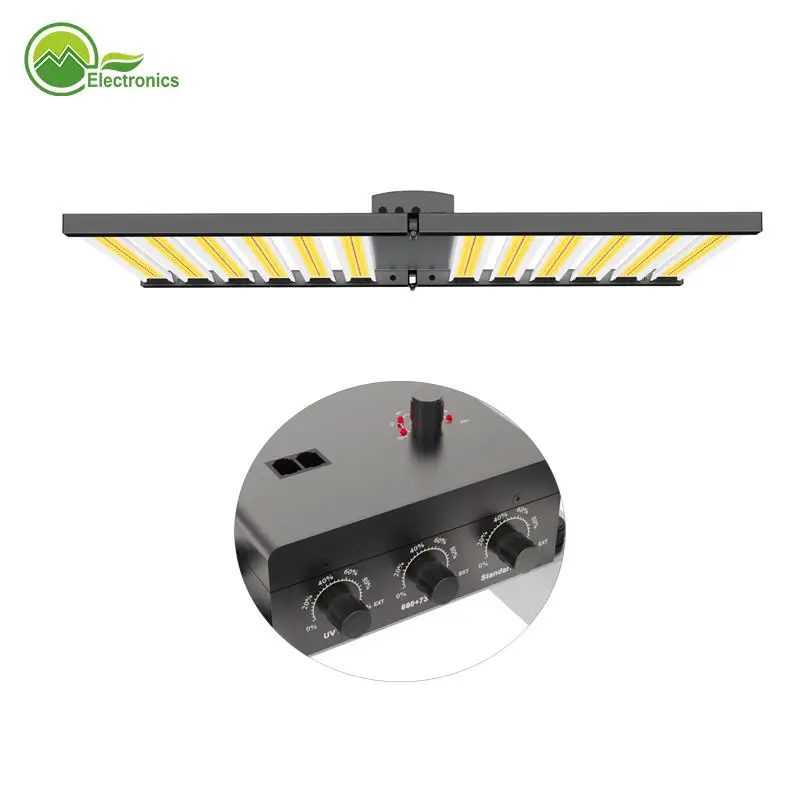 Factory Wholesale 3 Channels Dimmer LED Grow Light 8 bar 480w for Medical Plants Light