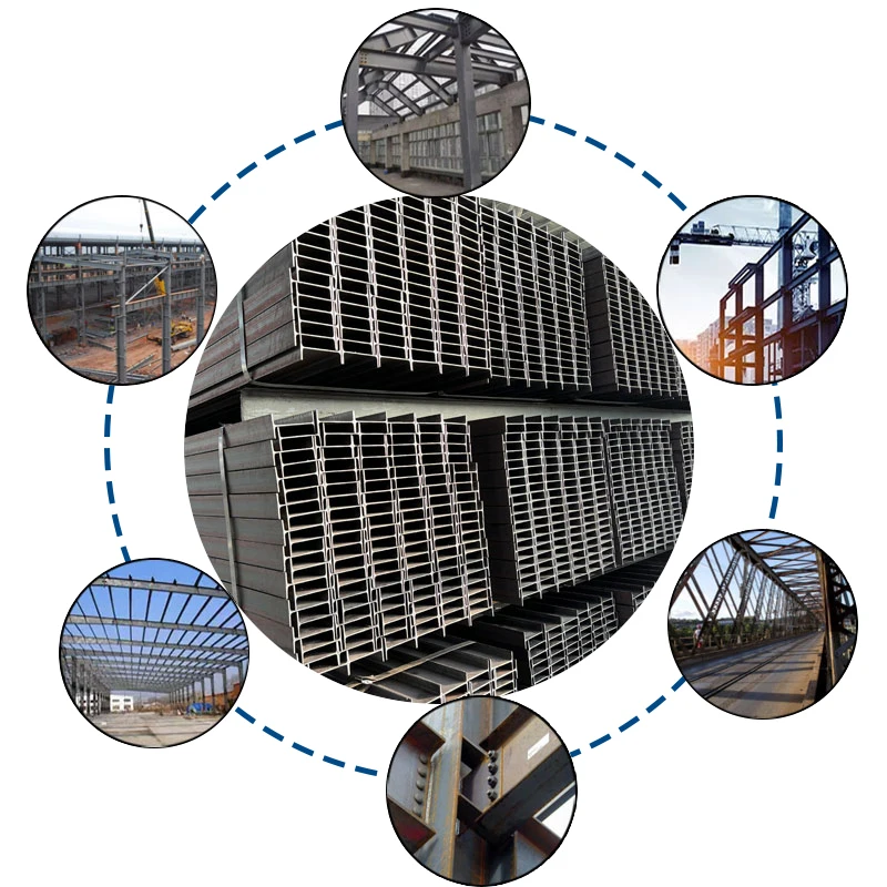 Горячекатаная Строительная конструкция из оцинкованной стали H Beam ss400 astm a36 h секционная