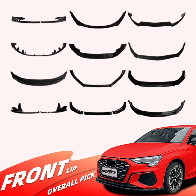 Car Window Louvers Exterior Accessories Side Skirt Mirror Cover Car Front Lip Grill Roof Spoiler Rear Diffuser