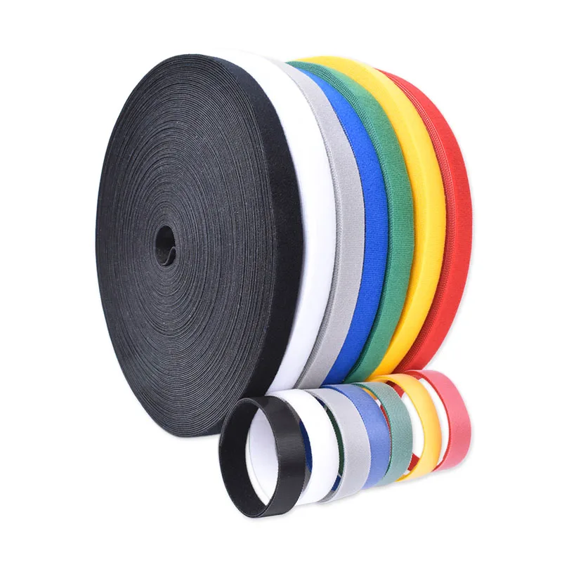 Многоразовые Кабельные стяжки с крючком и петлей