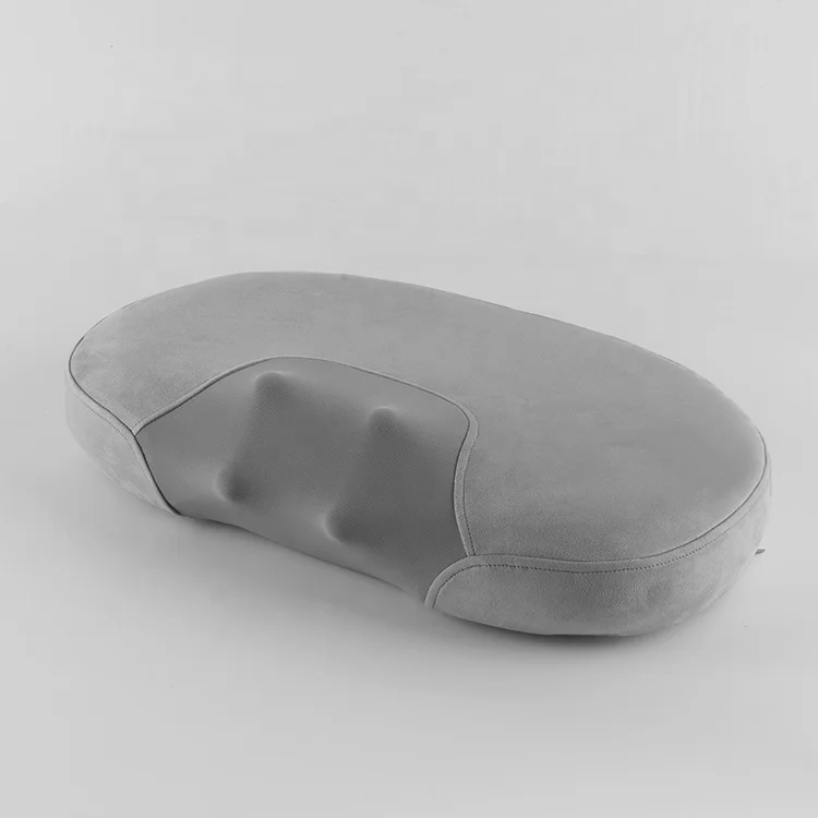 2024 china portable wireless hands free neck and shoulder electric heat shiatsu massage pillow for car and home