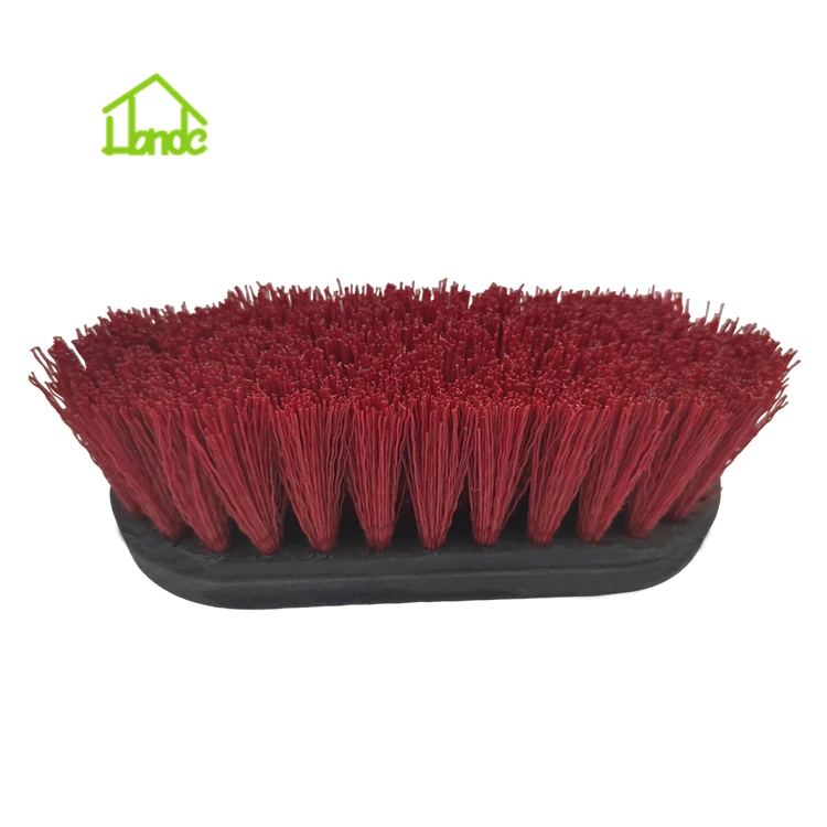 multi-functional horse grooming brush tools for cleaning horse with pp bristles hard and durable