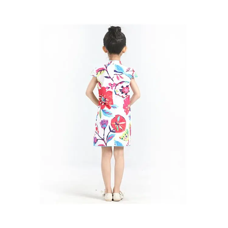 
Factory Chinese Traditional Modern Cheongsam Girl Qipao Dress 