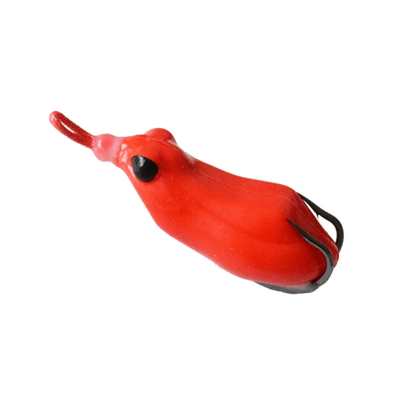 Wholesale 14.5g Thunder Frog modified black fish 6CM lure bait fishing gear soft bait