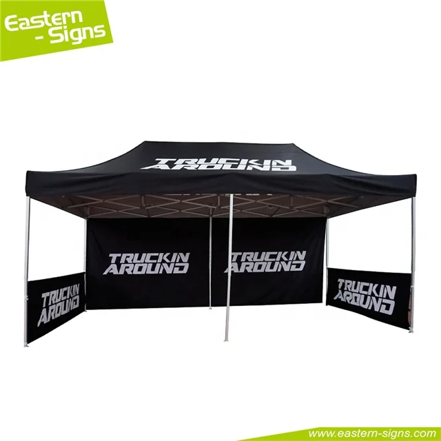 Waterproof collapsible 10x20 pop up outdoor trade show aluminium canopy tent for advertising