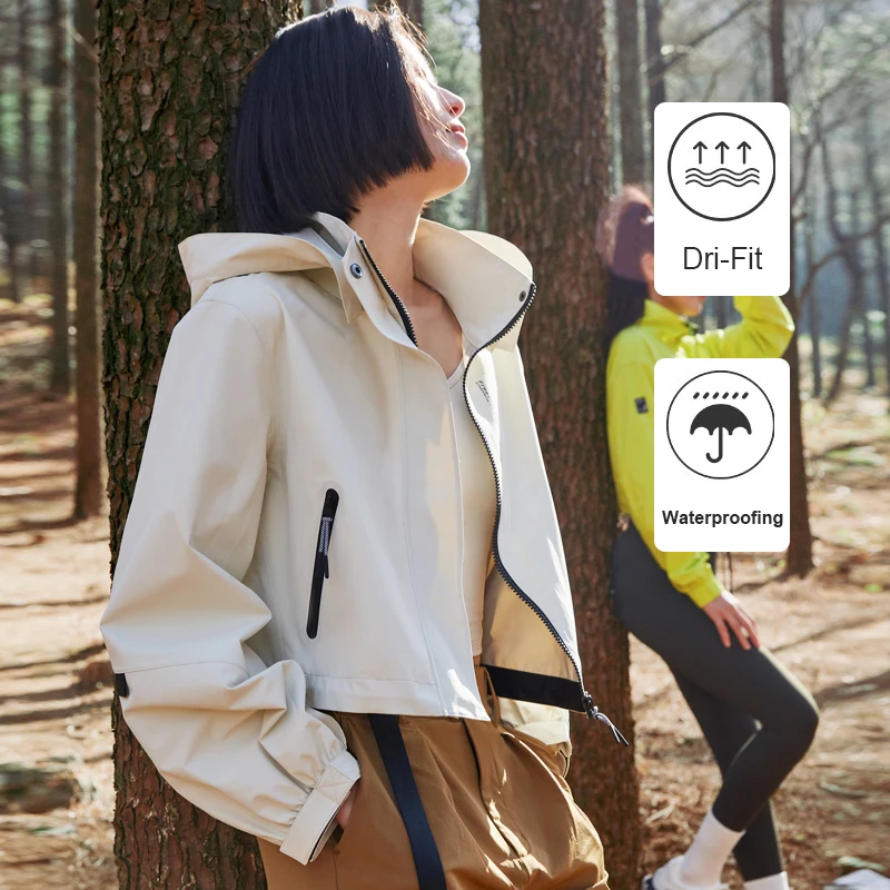 Oem Custom Hiking Outdoor Jacket Coat Water Repellent Windproof Wind Breaker Windbreaker Jacket For Women