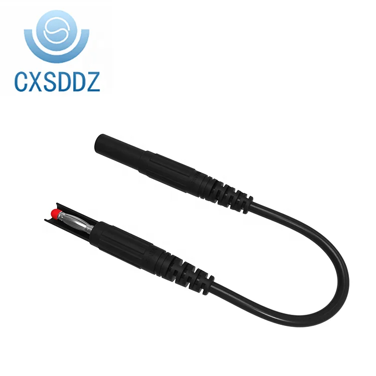 
CXSDDZ S407A 4mm Sheath Banana Plug Instrument Cables for Lab Test 
