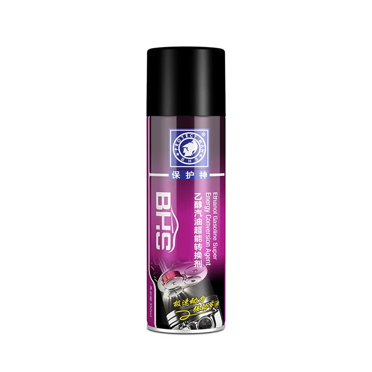 China Manufacturer Car Care Products 450ml Ethanol Gasoline Super Energy Conversion Agent Spray Can