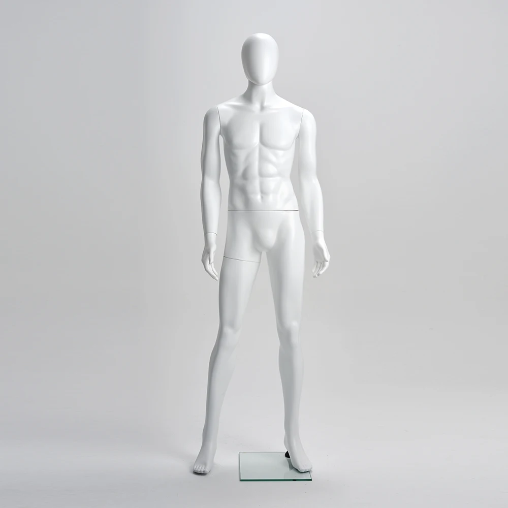 Adult Male Mannequin Stand Cheap Plastic PP Material Model