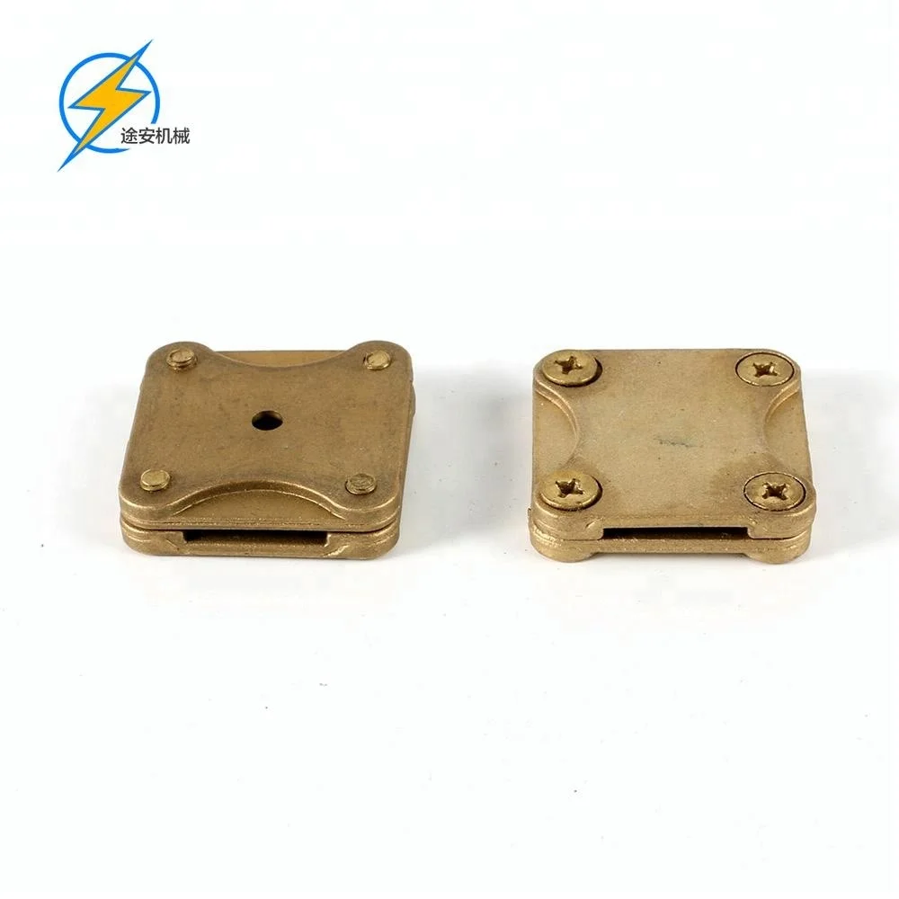Brass square clamp copper tape clamp